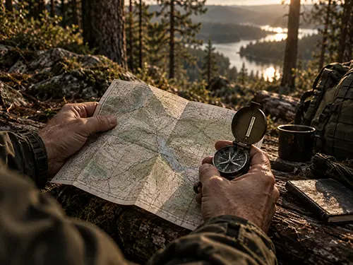 Szkolenie z mapy i kompasu
